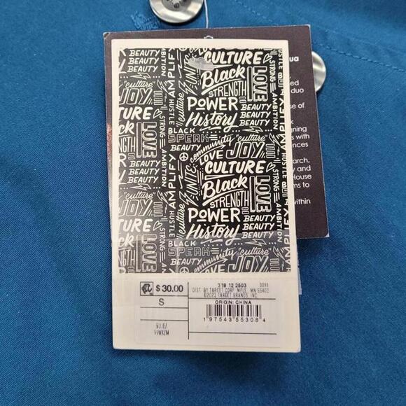 Teal High-Waisted Trousers with Button Detail | House of Aama | Small - Picture 9 of 12